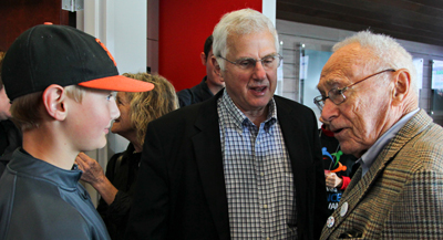 Aidan Alberts, Bruce Alberts and David Perlman Aidan Alberts, Bruce Alberts and David Perlman