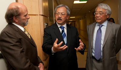Tom Ferrin, Mayor Ed Lee and Keith Yamamoto Tom Ferrin, Mayor Ed Lee and Keith Yamamoto