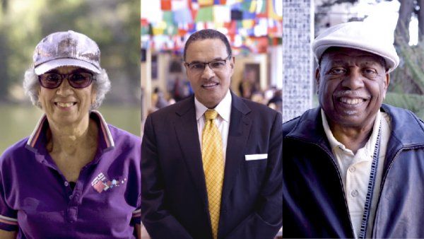 portraits of Afaf Meleis, Freeman Hrabowski and John Watson