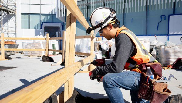 construction worker on site