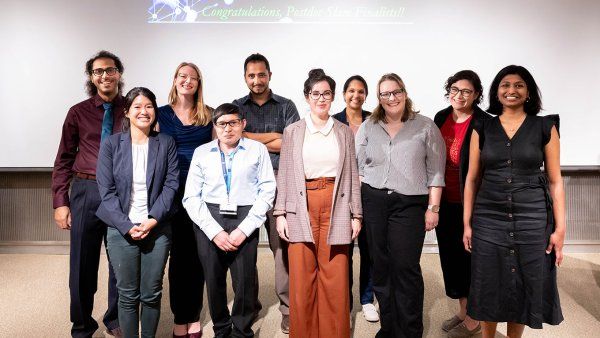 Group photo of the 2022 Postdoc Slam