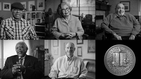 Photos of the UCSF Founder's day medal and winners.